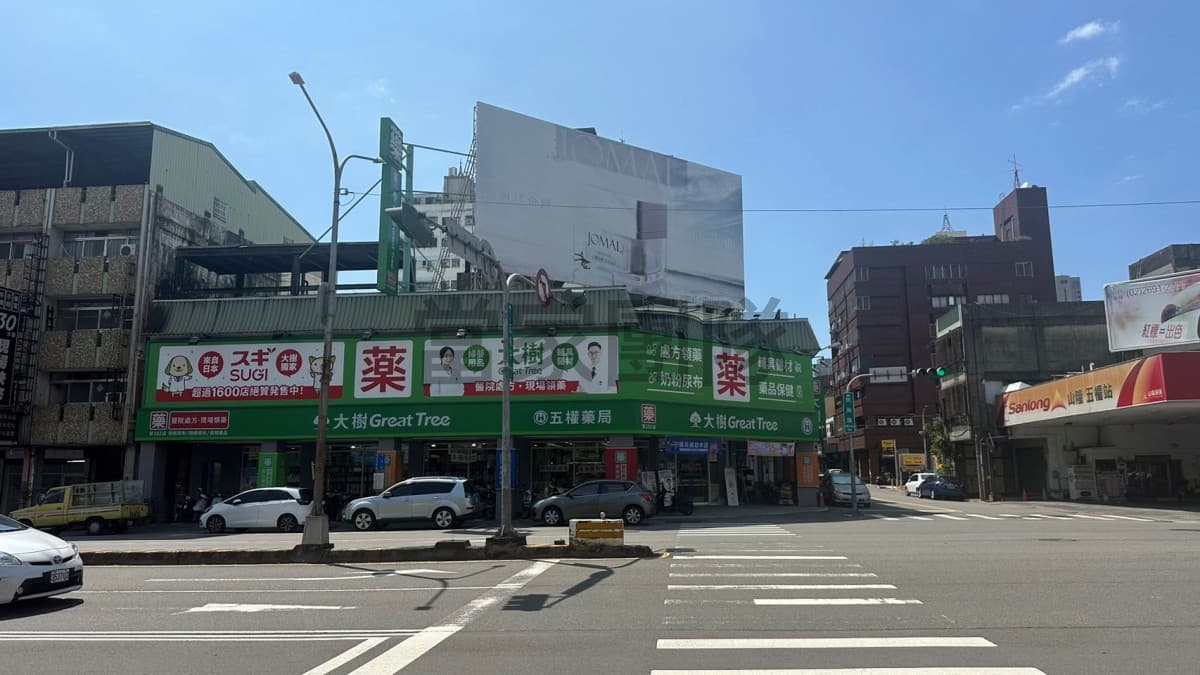 ⭐獨家親友件!五權路精華地段🔥臨路大面寬角店
